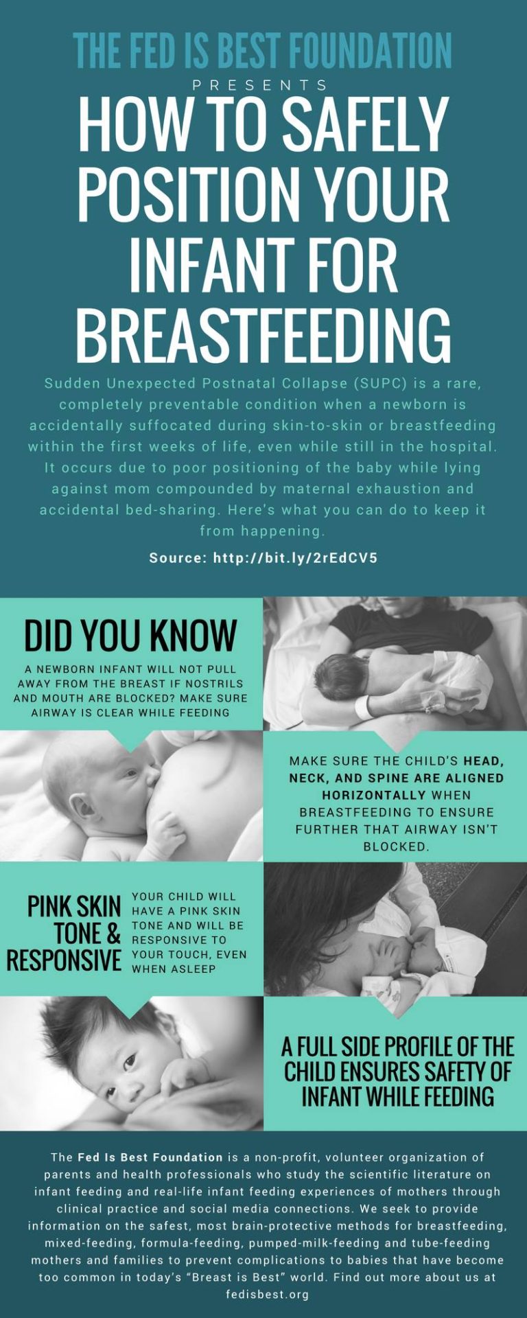 Safe Positioning During Skin-to-Skin and Breastfeeding - Fed Is Best 