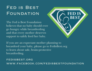 Open Letter to Obstetric Care Providers on Counseling Expectant Mothers on  the Importance of Safe Infant Feeding - Fed Is Best