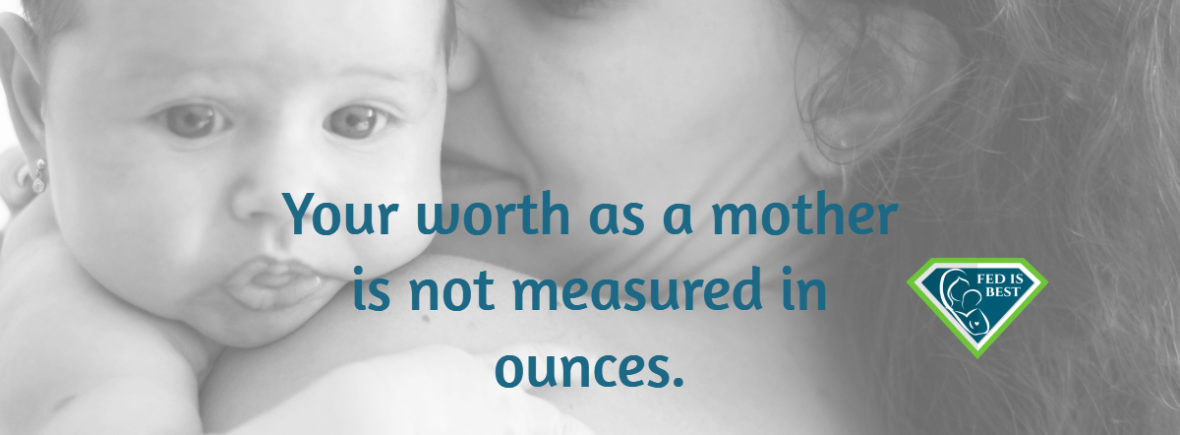 Mother's worth: not measured in ounces.