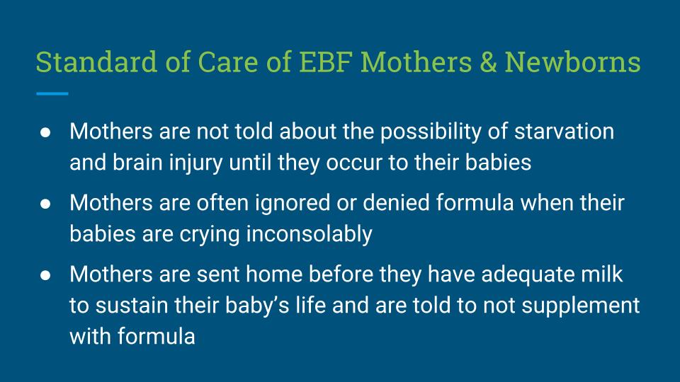 #2 Why Fed is Best- Underfeeding standarfOfCare