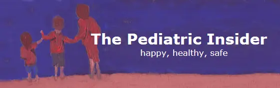 Happy, healthy kids with adult.